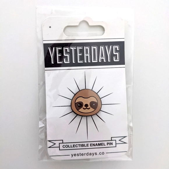 yesterdays Other - Lazy Forever enamel pin